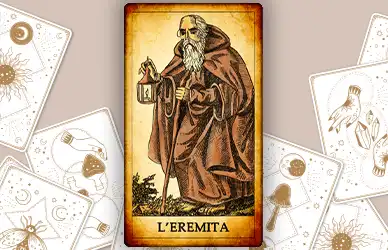 carta eremita tarocchi cartomanzia