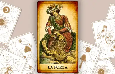 carta forza tarocchi cartomanzia