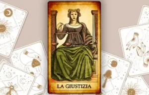 carta giustizia tarocchi cartomanzia