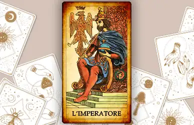 carta imperatore tarocchi cartomanzia
