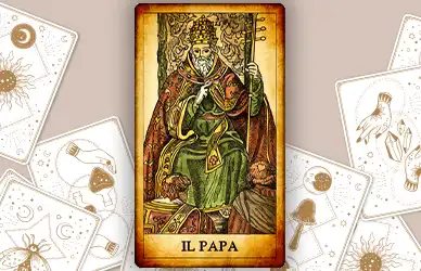 carta papa tarocchi cartomanzia