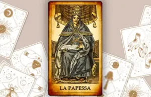 carta papessa tarocchi cartomanzia